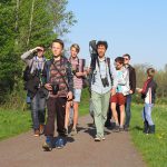 Excursie ringslangen. Foto Dyderick Bremmer